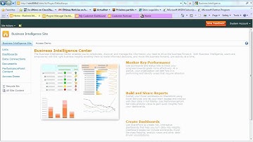 Microsoft Sharepoint 2010 Insights - Excel Services 2010 Demo (Part 2)