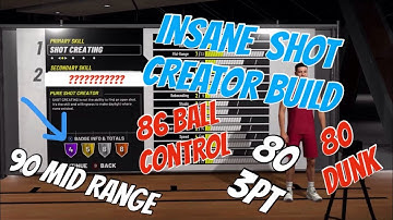 INSANE SHOT CREATOR BUILD! OVERPOWERED NBA 2K19 Best Guard Player Shoot Dribble Dunk Pure Archetype