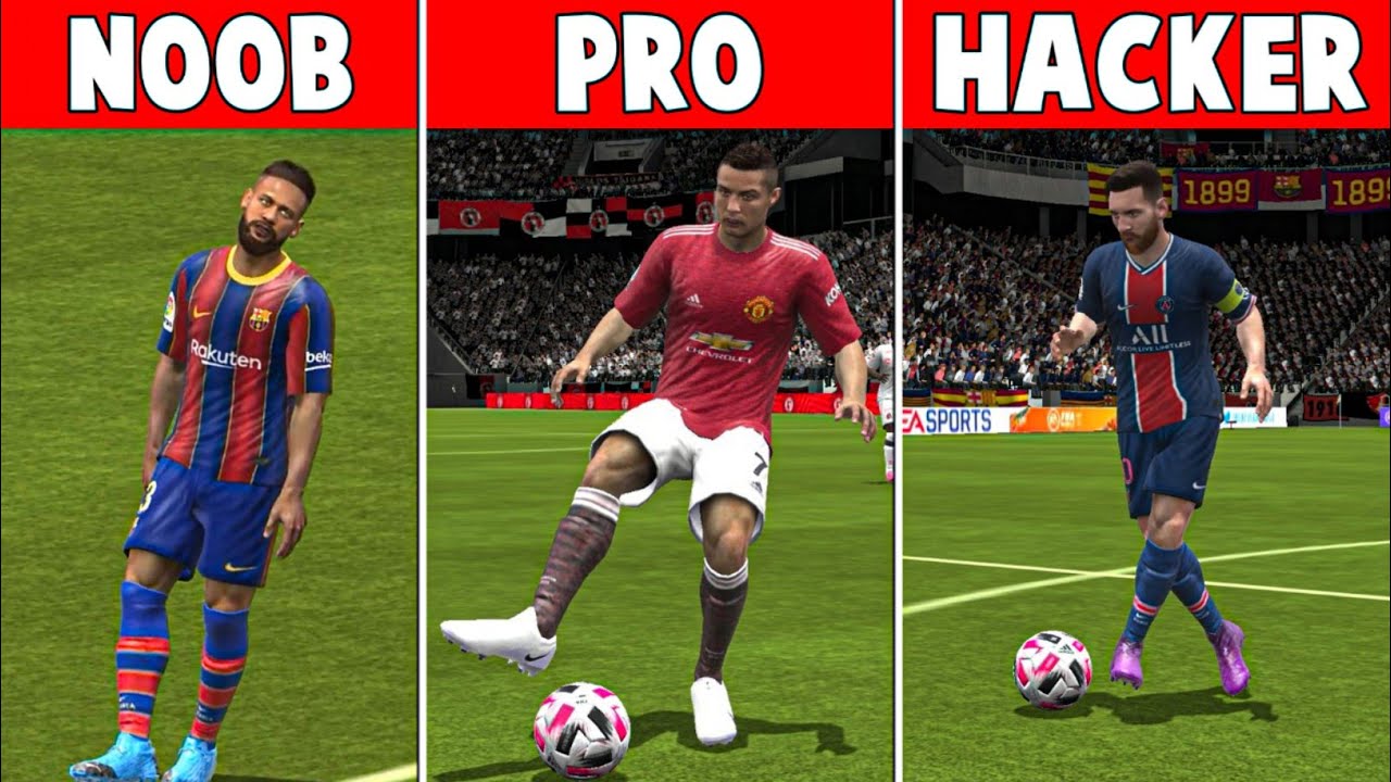 NOOB VS PRO VS HACKER - FIFA MOBILE 21
