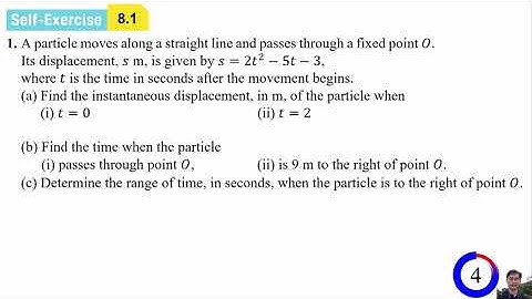 Self-Exercise 8.1 - AddMath Form 5 Chapter 8