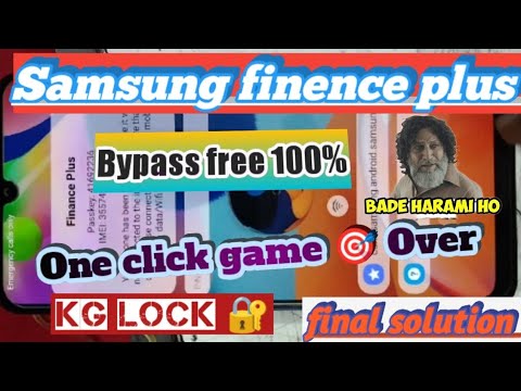 Samsung Finence Lock || MDM Lock ? Bypass|| Samsung Kg Lock ? Bypass Free 1000% ||