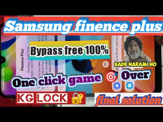 Samsung finence lock || MDM lock 🔒 bypass|| Samsung Kg lock 🔒 bypass free 1000% || class=