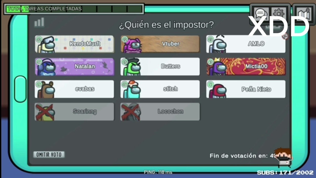 Momento en donde Aquino se kgo de risa XDD