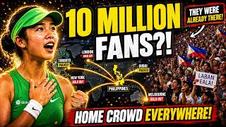 Why Does Alex Eala Have A HOME CROWD In Every City? The 10 MILLION Reason Nobody Explains!