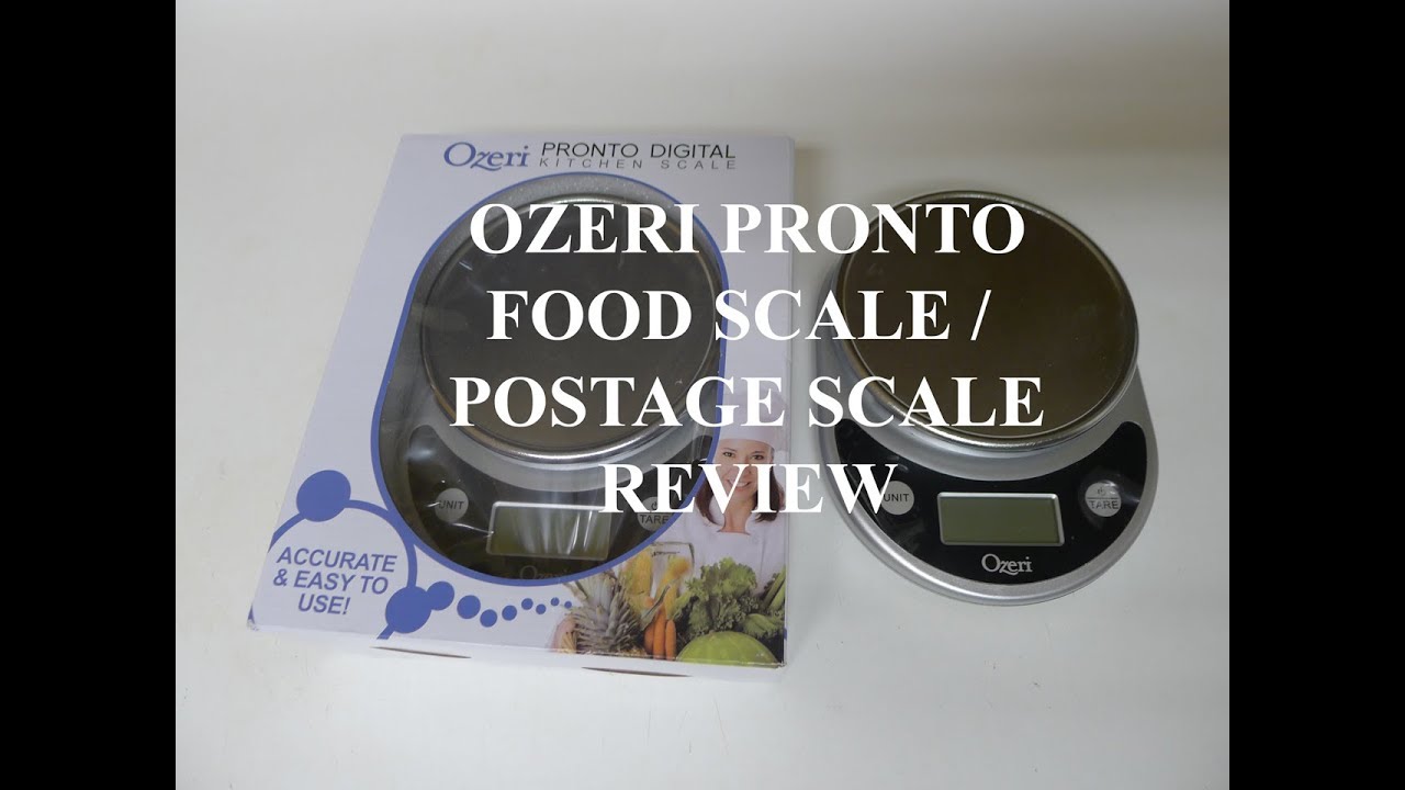 Ozeri Pronto Digital Scale Review - Kitchen & Food Scale 