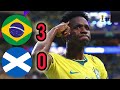 Brazil vs Scotland 3-0 | FIFA World Cup 2026 | Match Report