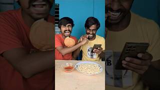Chips Bite Turns into Hand Bite – Epic Mistake!🍟🥵😭😆 #funny #srishortcut #epic #shorts #entertainment