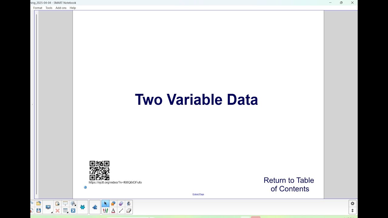 Two Variable Data - YouTube