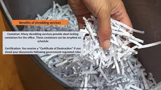 What Is The Need Of A Document Shredding Company?