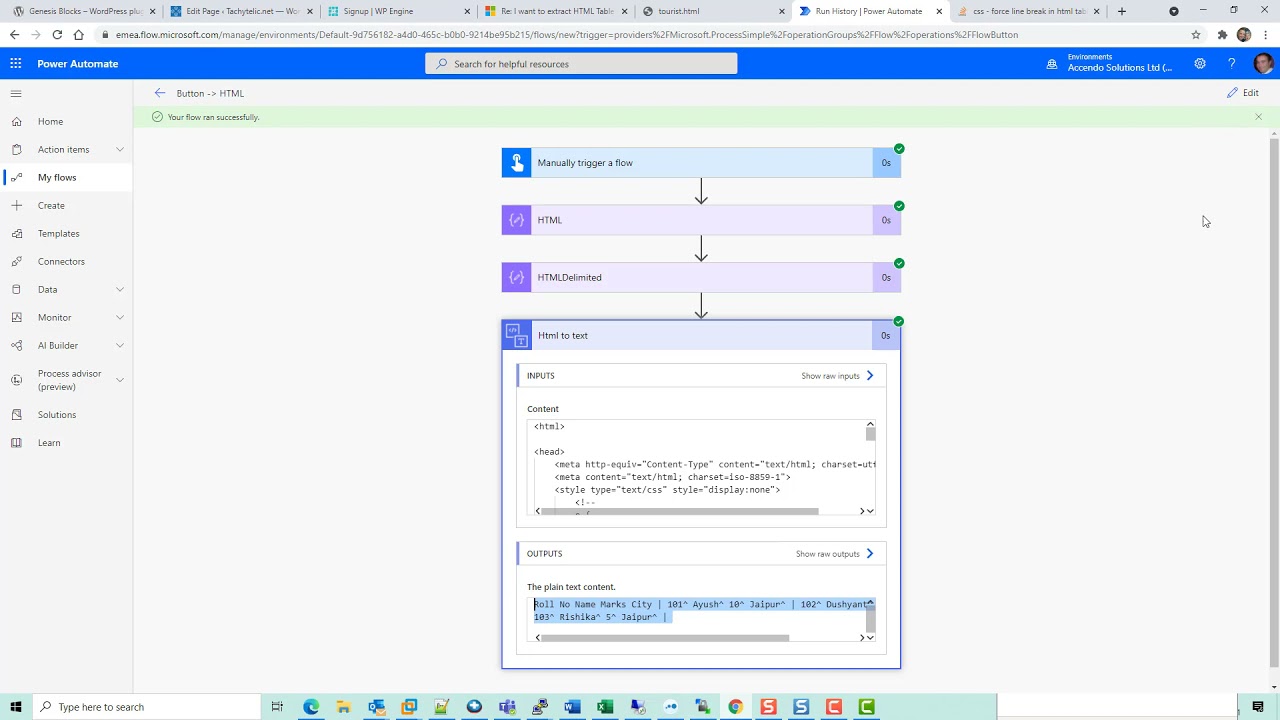 How to send an email for each line of a json? - Power Platform Community