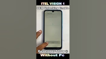 Itel Vision 1 Oem Unlocking Enable / Developer Show 2024 🔥 How to Itel Vision 1 Developer Options