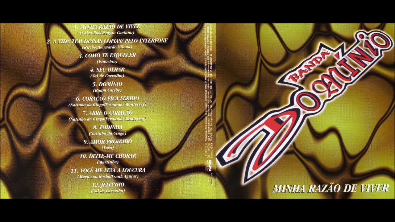 Banda Domínio - Minha Razão De Viver - Volume 1 1999 adlı videoyu YouTube'da izle