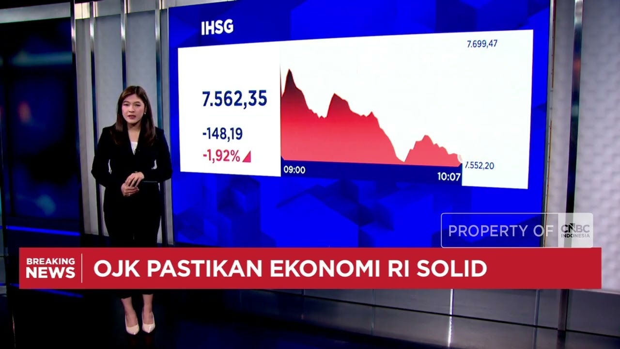 IHSG Anjlok Lagi ke Level 7.500-an & Rupiah Melemah Lawan Dolar AS