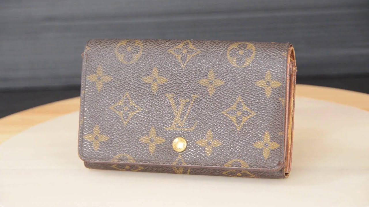 What Goes Around Comes Around Louis Vuitton Monogram Tresor Wallet