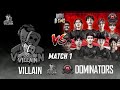 Villain vs dominator di match pertama battle of stars  qualifier day 3