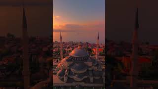 Istanbul From Sultan Ahmet mosque ❤ #sultan #suptanahmet #bluemosque