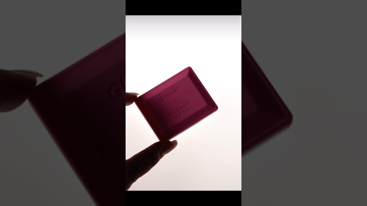Meet Cloud Paint Plush Blush by Glossier, that will kiss your cheeks 🫦☺️