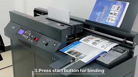 50A glue binding machine