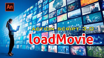 Adobe Animate Part 19 | Actionscript 3.0 | loadMovie | Load Image