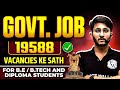 Government Job Updates March 2026 | 19588 Vacancies | Selection Process &amp; Eligibility | Full Details