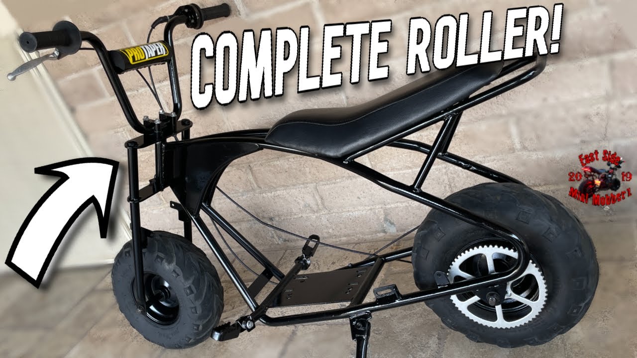 The MotoVox Minibike Roller Is Complete! Minibike Reassembly!