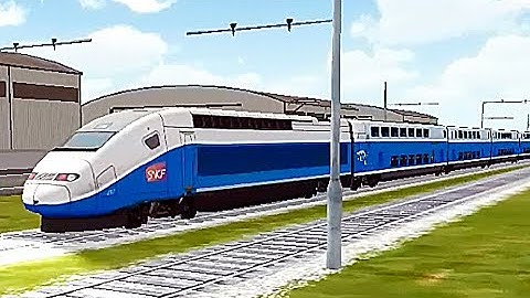 Train Sim - Airport Using TGV Duplex - Simulasi Kereta Api