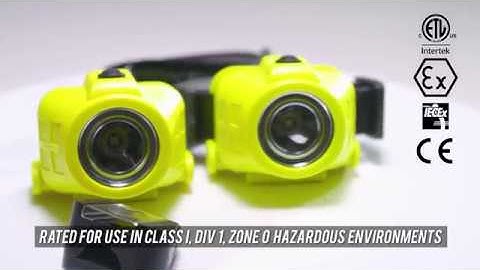 Nightstick XPP-5452G & XPP-5452GC Intrinsically Safe Headlamps