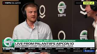 🔴 Alex Karp LIVE from AIPCon 10