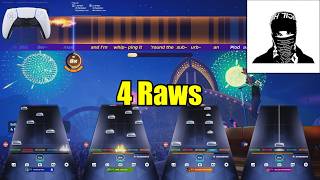 4 Raws by EsDeeKid - Fortnite Festival Expert Full Band (Controller + Karaoke)