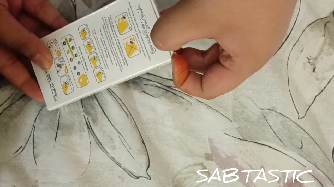 Magnetic rings unboxing
