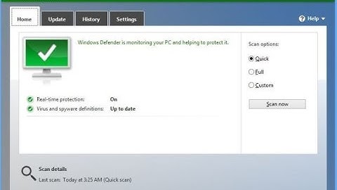Windows Defender Tutorial