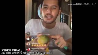 VIRAL; Kantoi Mask Bocor / Memang orang malaysia suka cari kesalahan ye_Dato Aliff Syukri