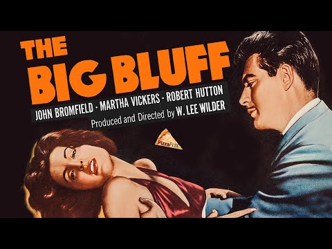 The Big Bluff (1955) JOHN BROMFIELD🍕 FILM NOIR