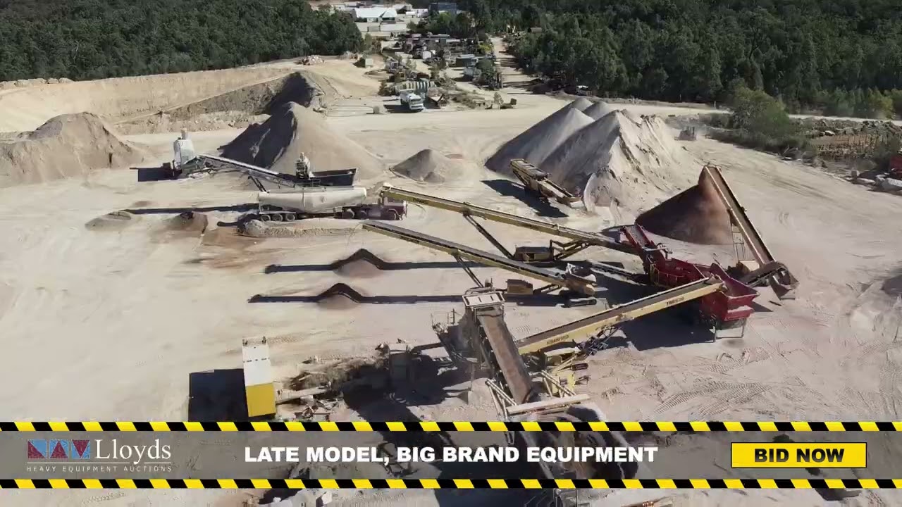 Multi-Million $$ Quarry Restructure Auction | Equipment Liquidation