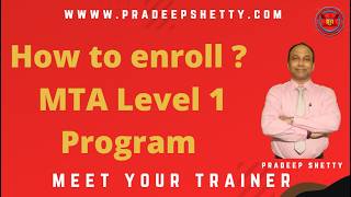 Video 1   MTA Level 1 Certificate Program screenshot 5