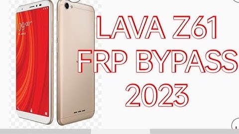 Lava Z61 Frp Bypass Without Pc|| Lava Z61 Google Account Lock 2023#frp
