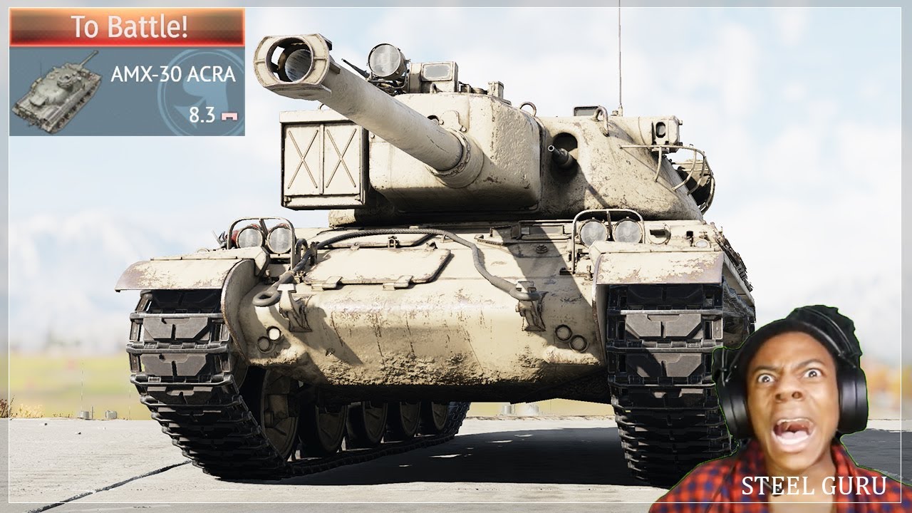 The WORST [STOCK] Grind EVER! 💀💀💀 AMX-30 ACRA Painful Experience😭⌛ ...