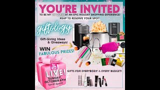 Giftology this Sunday 6:00 pm CST