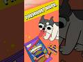 Cat refuses fancy food for a hot dog🌭🤢| Ollie & Nina Shorts