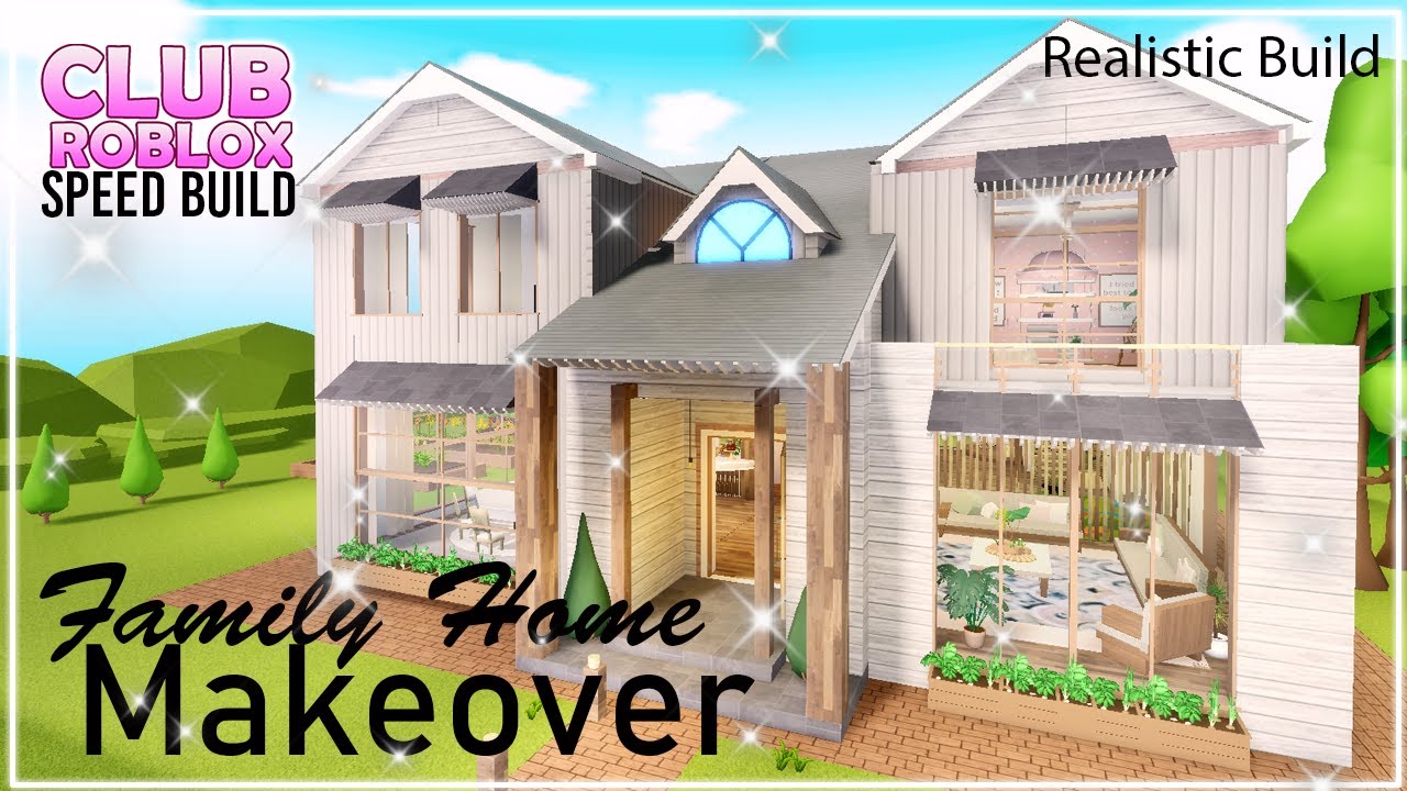 👨‍👩‍👧‍👦 Family Home 🏠 Club Roblox update, Makeover