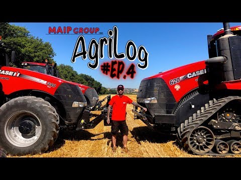 AGRILOG # EP.4 - IN FIELD WITH 2185 RED HORSES - CASE IH