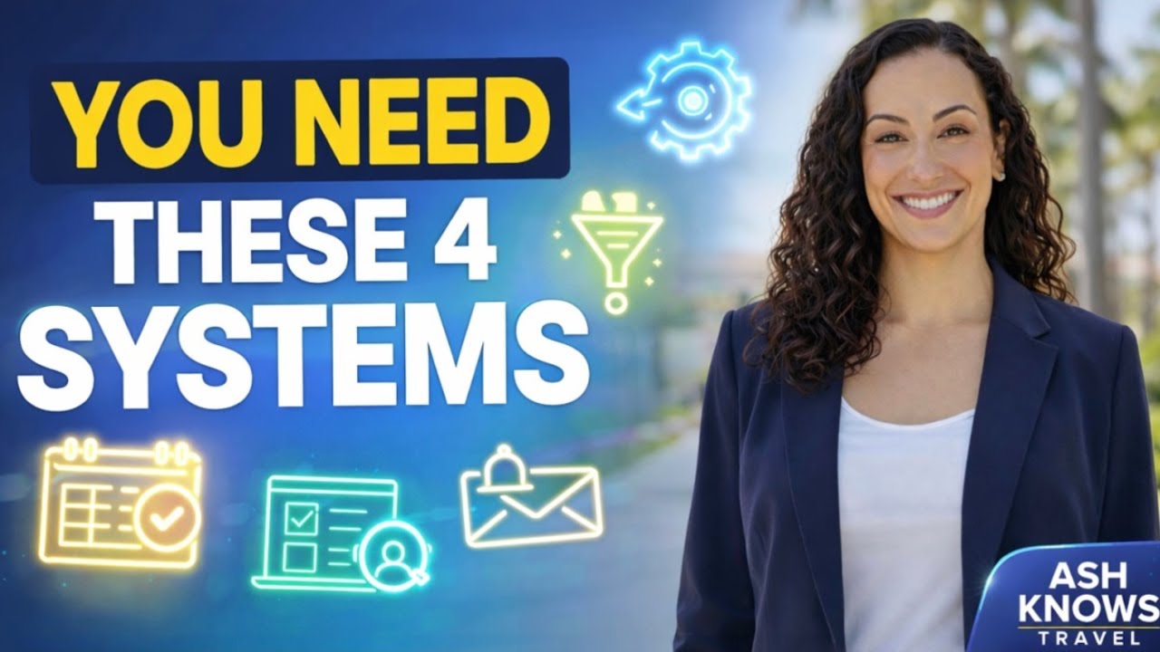 4 Systems Every Travel Agent Needs to Scale