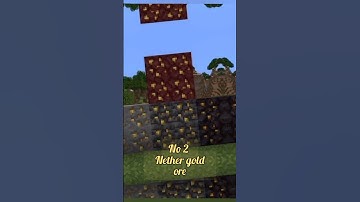 top 3 useless ores in Minecraft //#popular #minecraft #shorts #useless #ores #goldore #mcpe