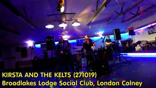 KIRSTA AND THE KELTS - Broadlakes Lodge Social Club, London Colney (271019) screenshot 4
