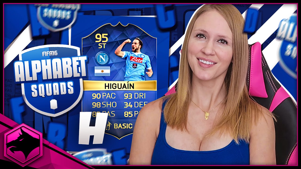 TOTS HIGUAIN IS SICK !!!! | FIFA 16 ALPHABET SQUAD BUILDER ! THE H SQUAD!