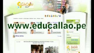 EDUCALLAO - Primer Portal Educativo del Perú - Tutorial