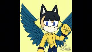 @racingenergy1217 in sonic Picrew 💛💙