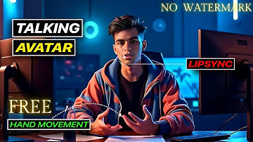How to Create Your Own Talking AI Avatar for FREE (No Watermark | Step-by-Step Guide)