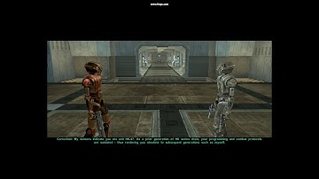 Star Wars: KotOR II: HK-47 talks with HK-48