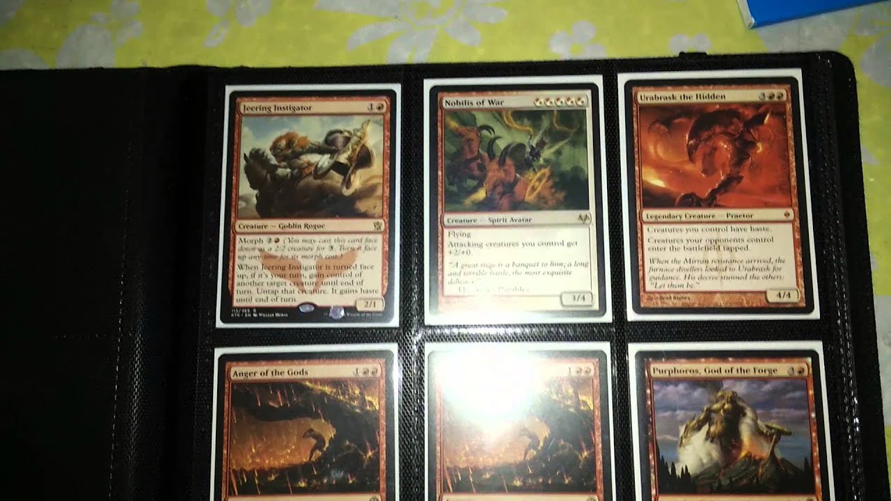Magic The Gathering Trade Binder Update December 8, 2014 YouTube